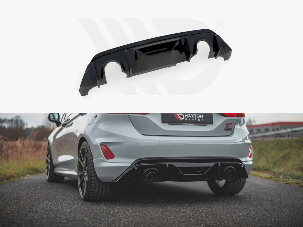 Rear Diffuser + Milltek Rs Upgrade Kit - Ford Fiesta Mk8 St & Mk8.5 St (2018-2022) - Wayside Performance 