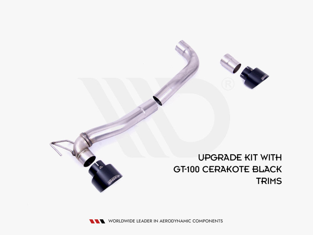 Rear Diffuser + Milltek RS Upgrade KIT - Ford Fiesta MK8 ST & MK8.5 ST (2018-2022) - Wayside Performance 