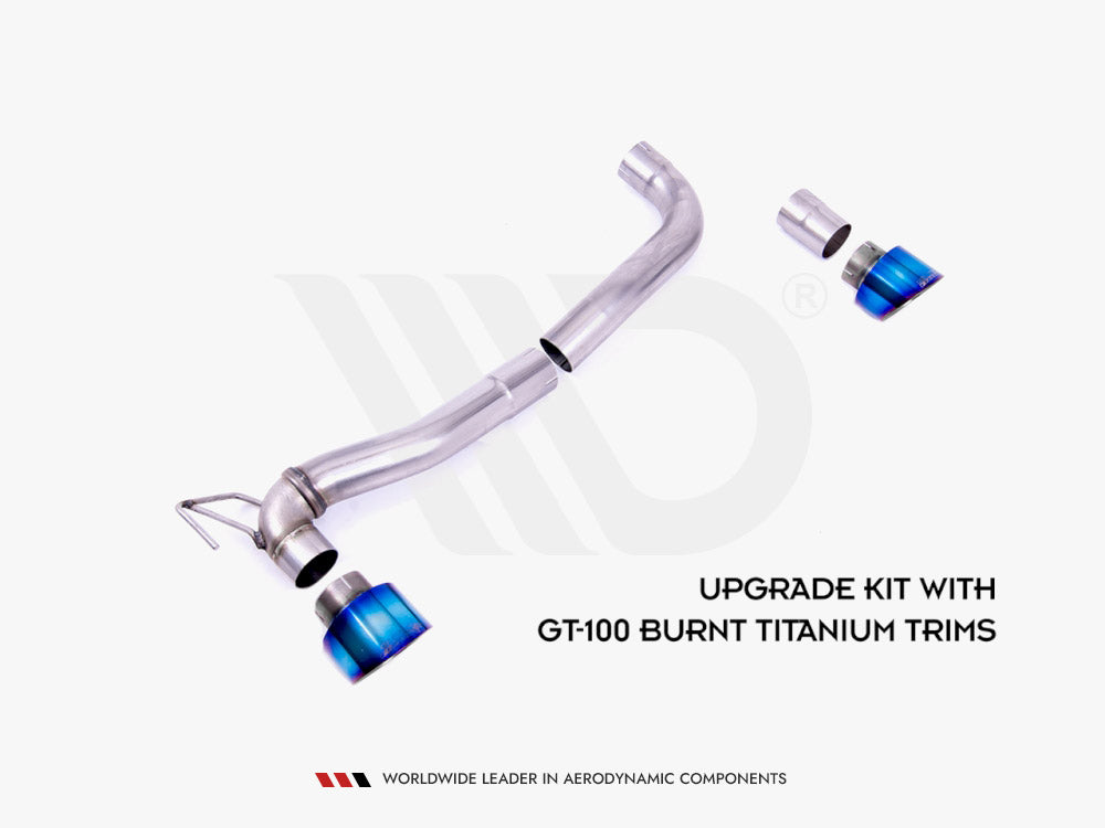 Rear Diffuser + Milltek Rs Upgrade Kit - Ford Fiesta Mk8 St & Mk8.5 St (2018-2022) - Wayside Performance 
