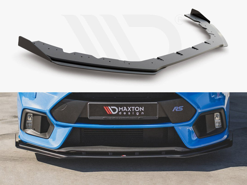Racing Durability Front Splitter (+flaps) Ford Focus Rs Mk3 (2015-2018) - Wayside Performance 