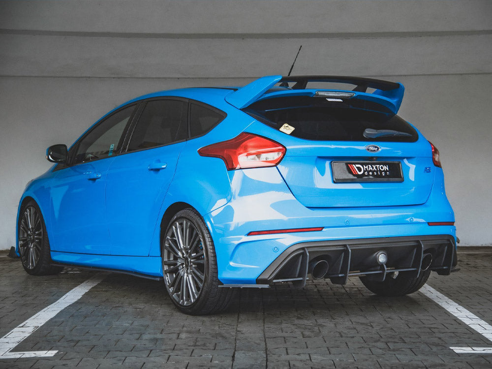 Racing Durability Rear Side Splitters Ford Focus Rs Mk3 (2015-2018) - Wayside Performance 