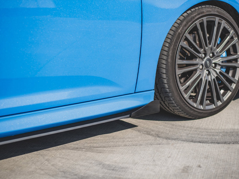 Racing Durability Side Skirts Diffusers (+flaps) Ford Focus Rs Mk3 (2015-2018) - Wayside Performance 