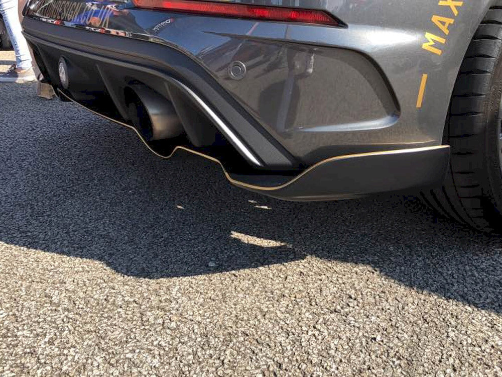 Rear Splitter 'aero' Ford Focus Mk3 Rs - Wayside Performance 