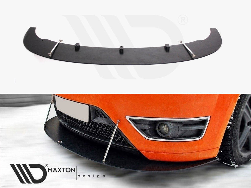 Front Racing Splitter Ford Focus Ii St Preface Model - Wayside Performance 