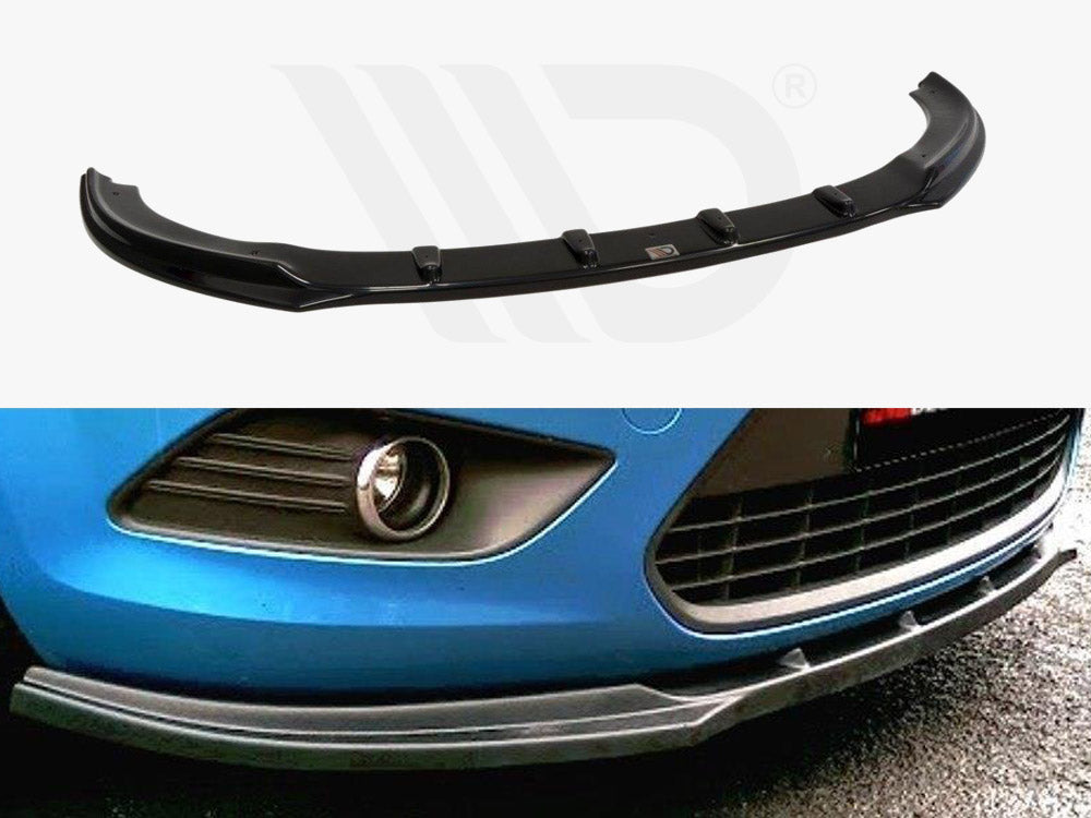 Front Splitter Ford Focus II Facelift - Wayside Performance 