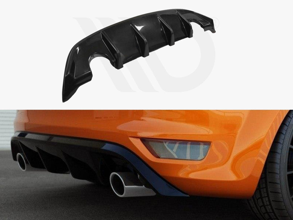 Rear Valance Ford Focus Ii St Facelift (2007-2011) - Wayside Performance 