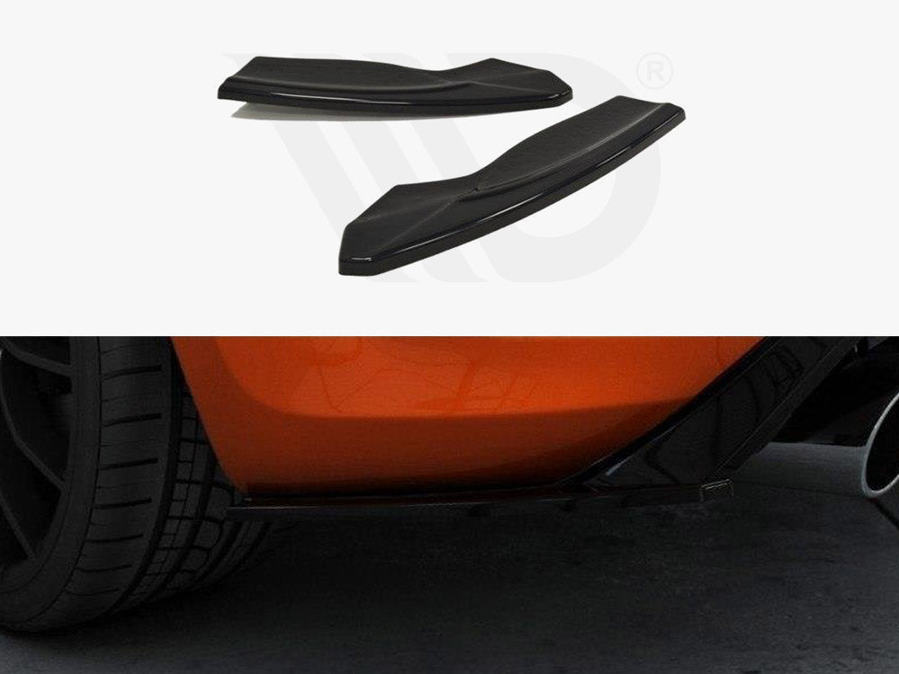 Rear Side Splitters V.2 Ford Focus II ST Facelift - Wayside Performance 