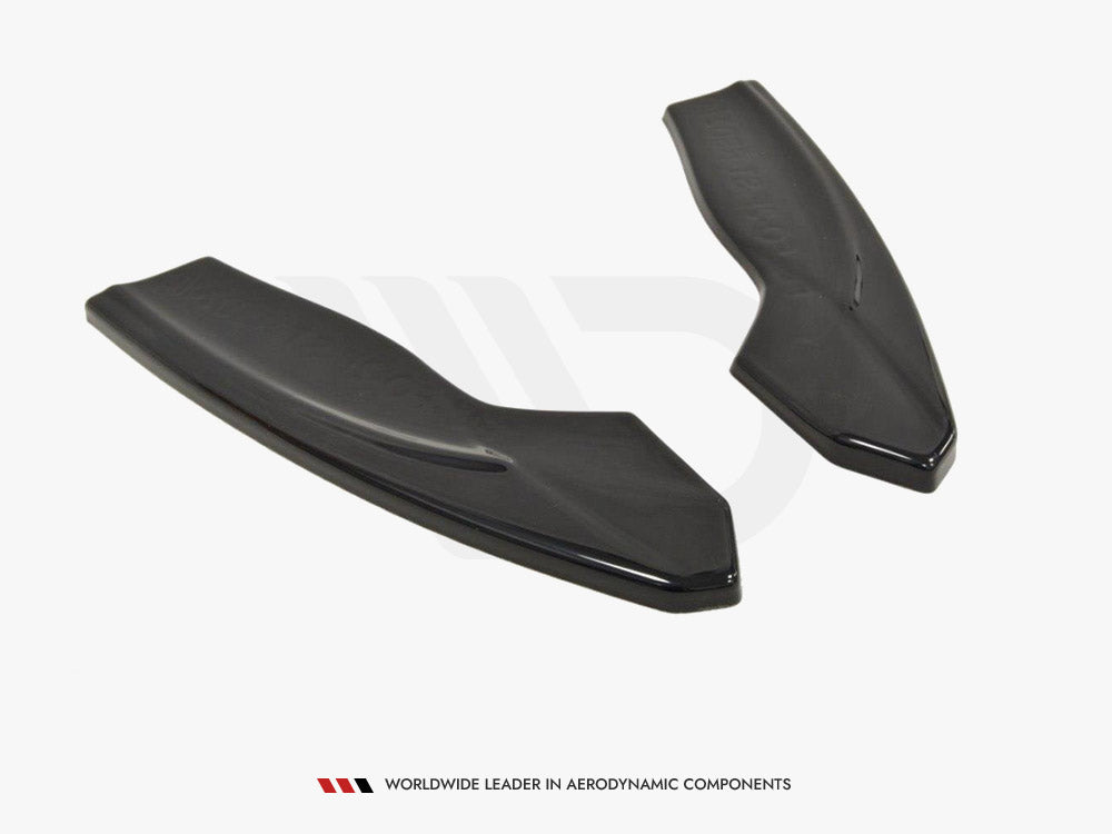 Rear Side Splitters V.2 Ford Focus II ST Facelift - Wayside Performance 