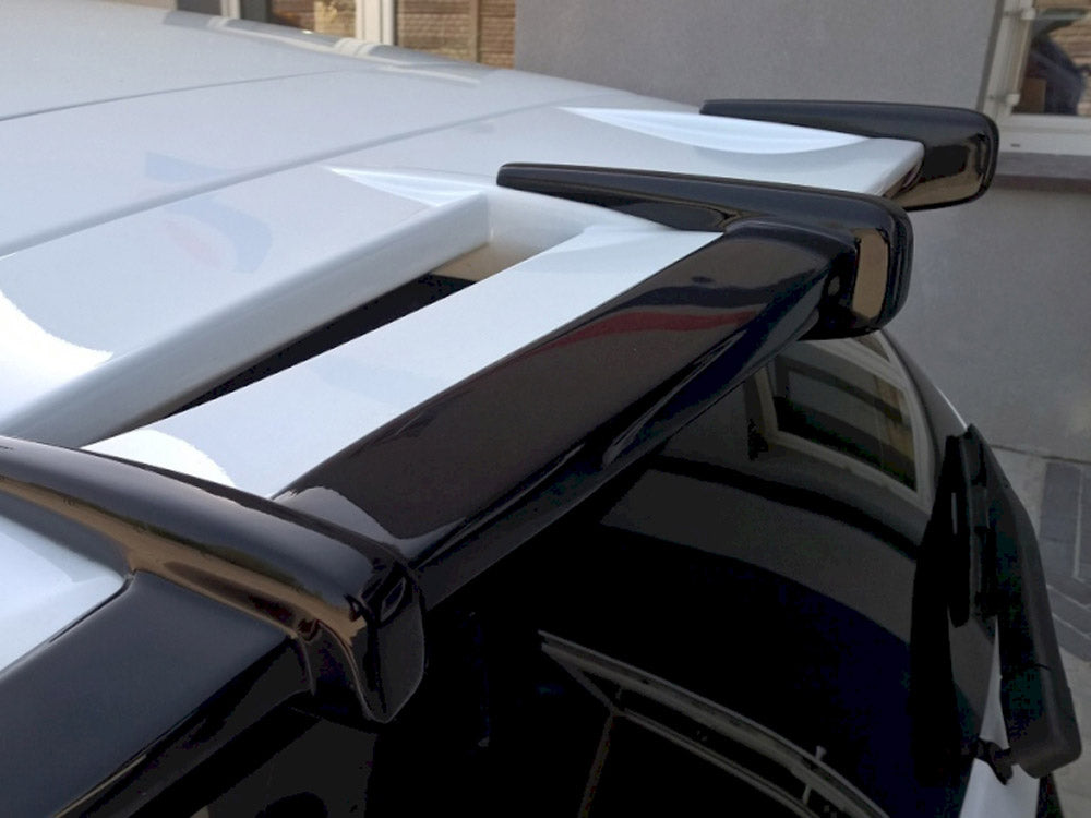 Roof Spoiler Extension Ford Fiesta Mk7 St / Zetec S Facelift Primer Painted - Wayside Performance 