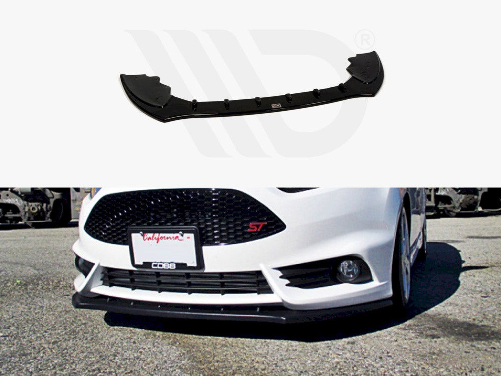 Front Splitter V.1 Fiesta Mk7 St Facelift 2013-2017 - Wayside Performance 