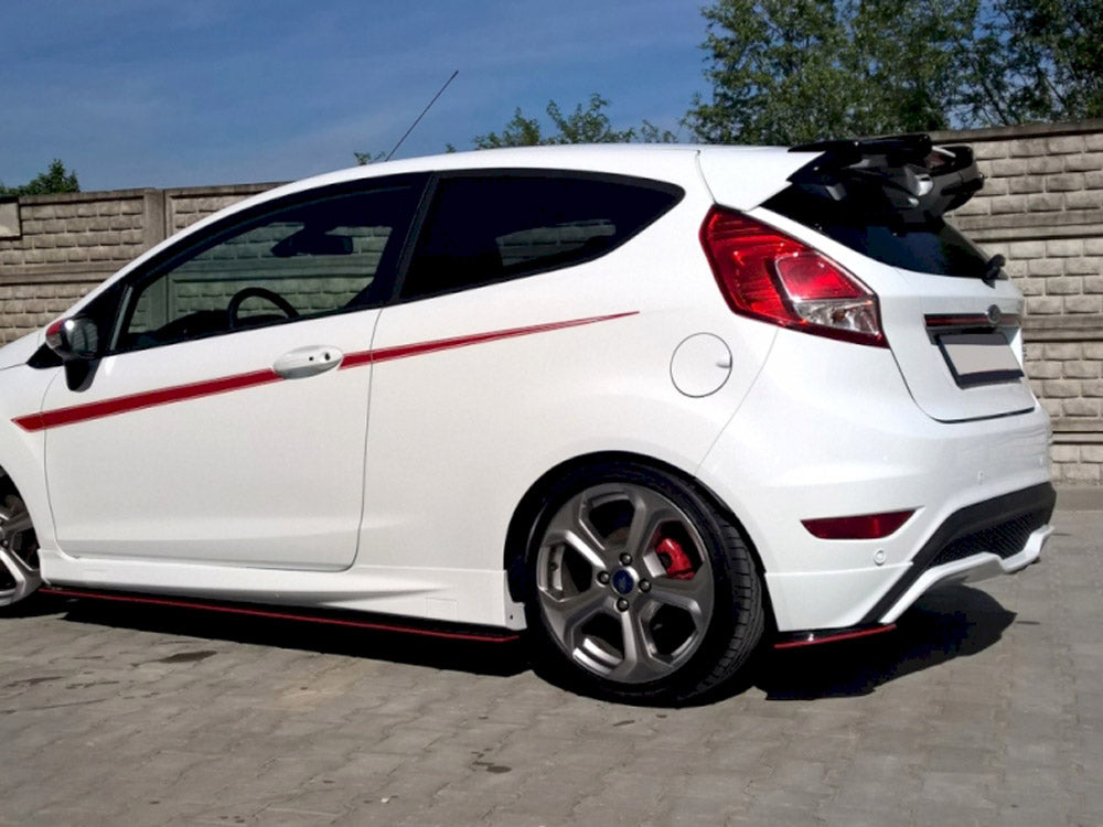 Rear Side Splitters Ford Fiesta Mk7 St & St-line (2013-2017) - Wayside Performance 