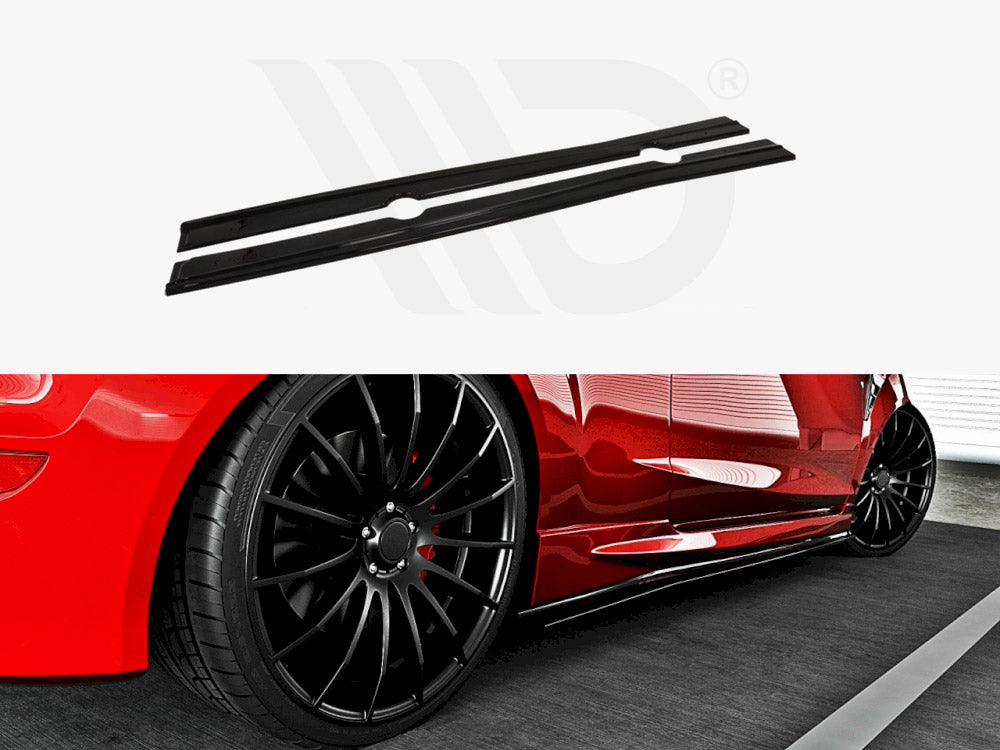 Side Skirts Diffusers Ford Fiesta Mk7 Facelift ST / Zetec S (2013-2017) - Wayside Performance 