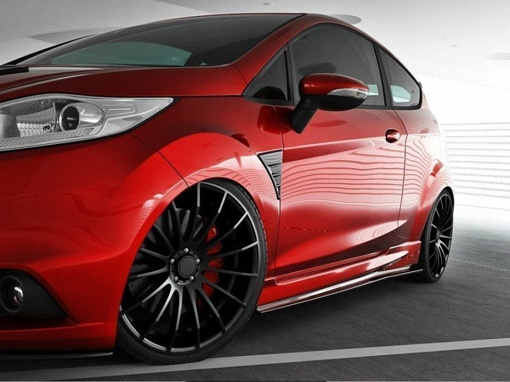 Side Skirts Diffusers Ford Fiesta Mk7 Facelift ST / Zetec S (2013-2017) - Wayside Performance 