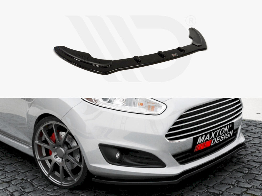 Front Splitter Fiesta Mk7 Standard Facelift 2013-2017 - Wayside Performance 