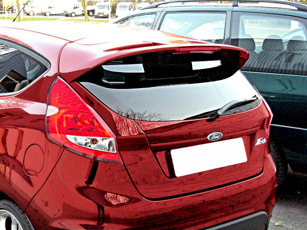 Roof Spoiler (ST / Zetec S Look) Ford Fiesta MK7 Primed - Wayside Performance 