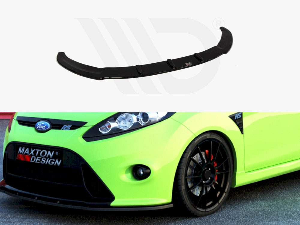 Front Splitter Ford Fiesta MK7 (For RS Look Bumper) - Wayside Performance 