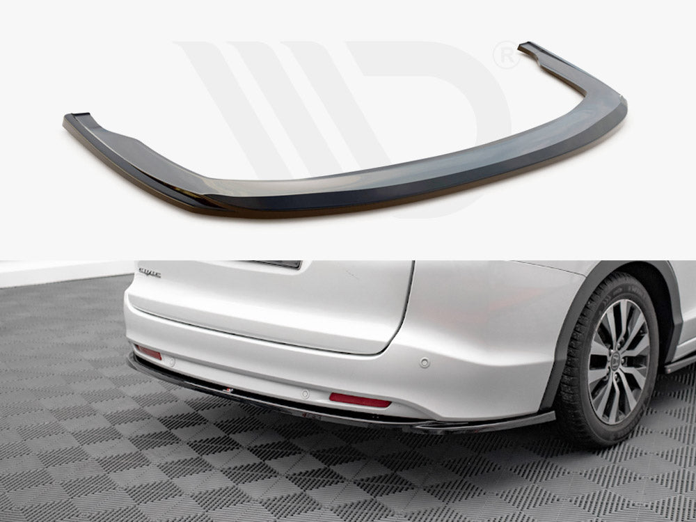 Central Rear Splitter Honda Civic Tourer MK9 (2011-2014) - Wayside Performance 