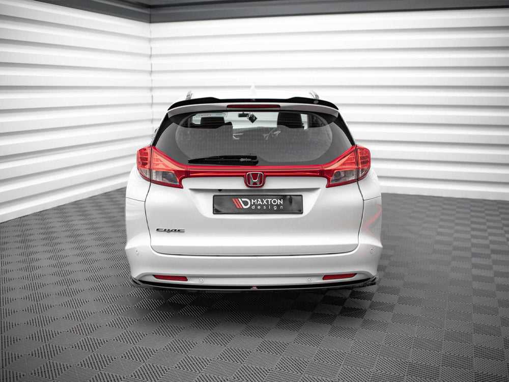 Central Rear Splitter Honda Civic Tourer MK9 (2011-2014) - Wayside Performance 