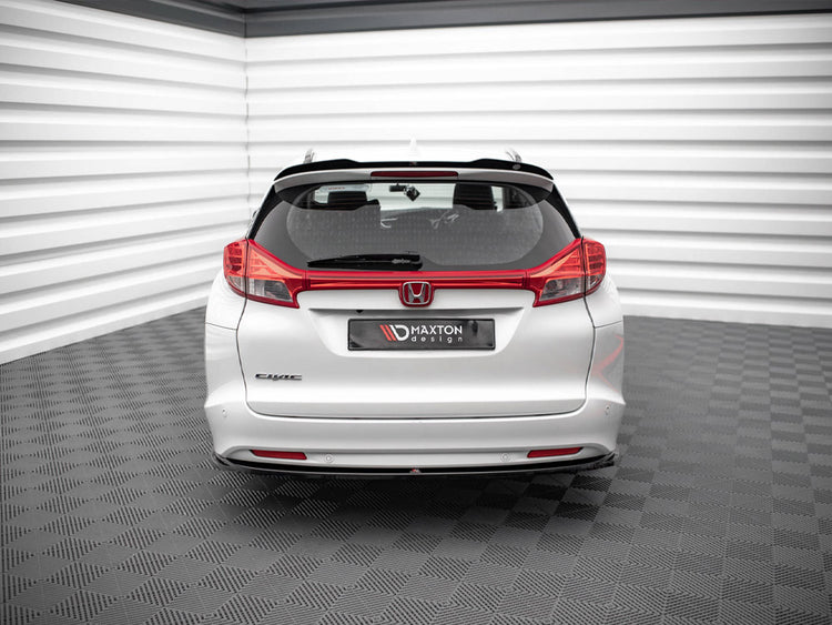 Central Rear Splitter Honda Civic Tourer MK9 (2011-2014) - Wayside Performance 
