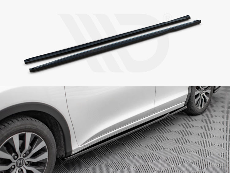 Side Skirts Diffusers Honda Civic MK9 (2011-2014) - Wayside Performance 