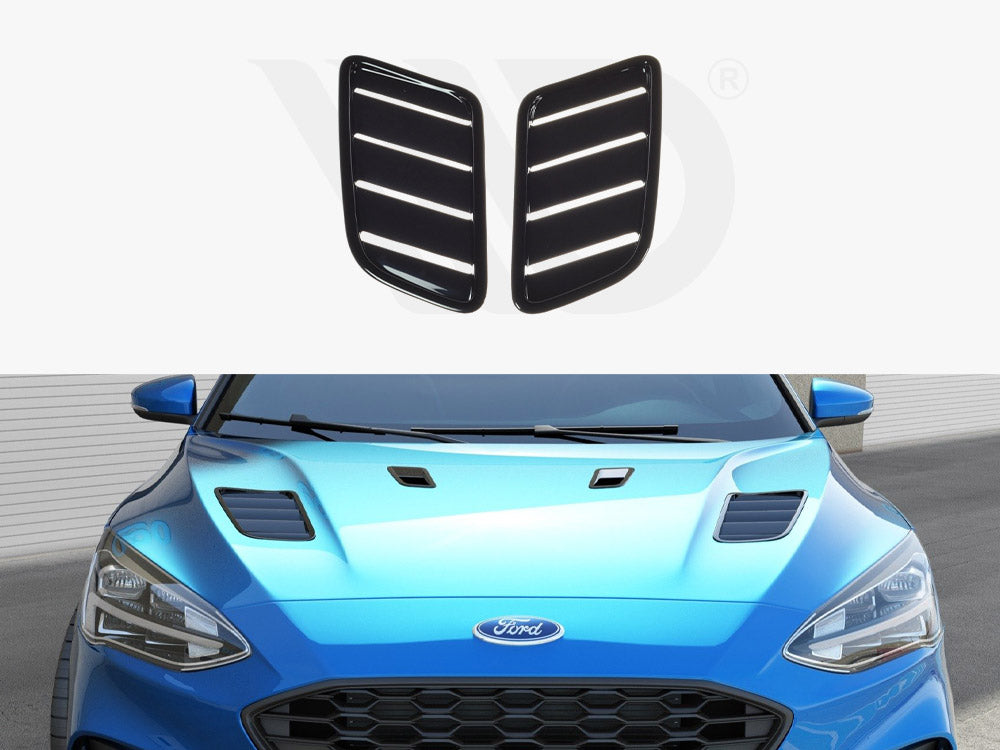 Bonnet Vents (Bigger Ones) Ford Focus Mk4 St/ St-line - Wayside Performance 