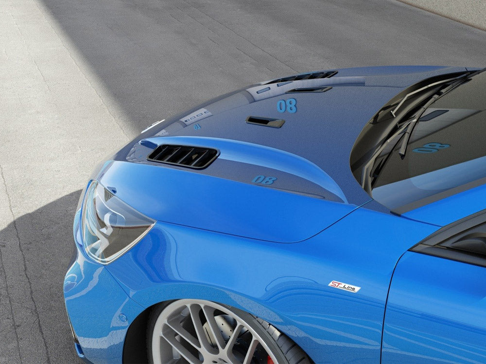 Maxton Design Set of Bonnet Vents Ford Focus Mk4 St/ St-line - Wayside Performance 