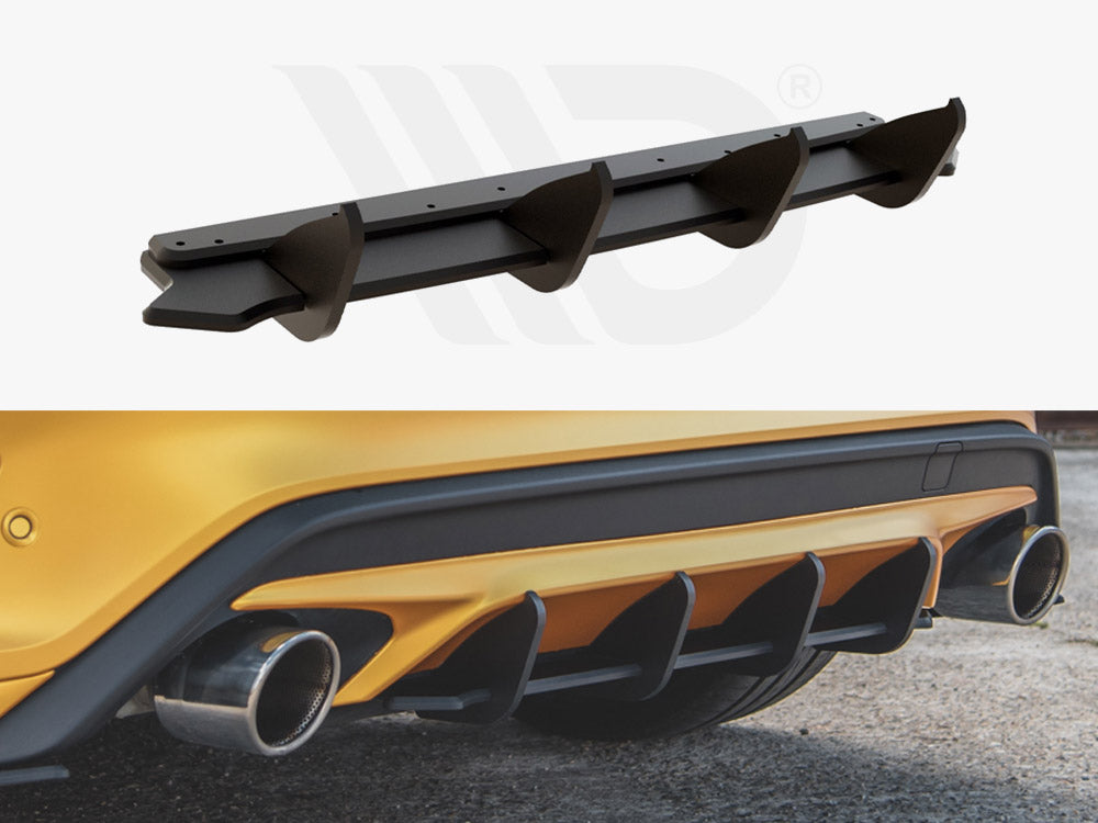 Street Pro Rear Diffuser Ford Focus St Mk4 - Wayside Performance 