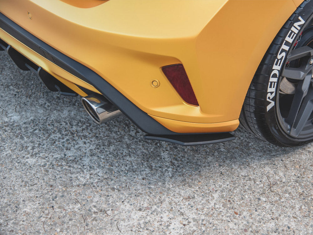 Street Pro Rear Side Splitters Ford Focus St Mk4 - Wayside Performance 