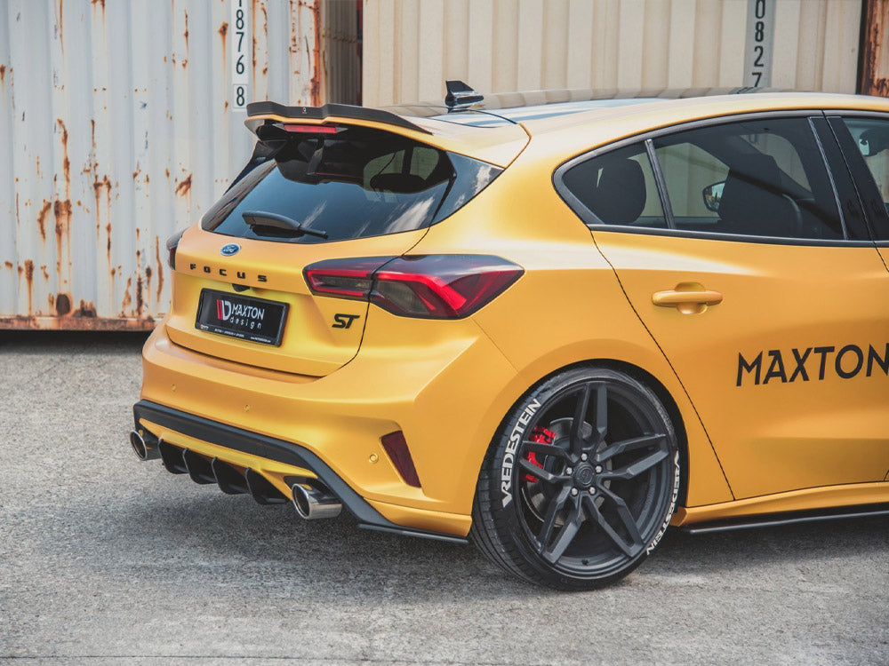 Street Pro Rear Side Splitters Ford Focus St Mk4 - Wayside Performance 