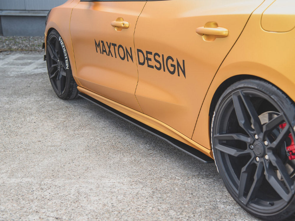 Street Pro Side Skirt Diffusers Ford Focus St / St-line Mk4 - Wayside Performance 