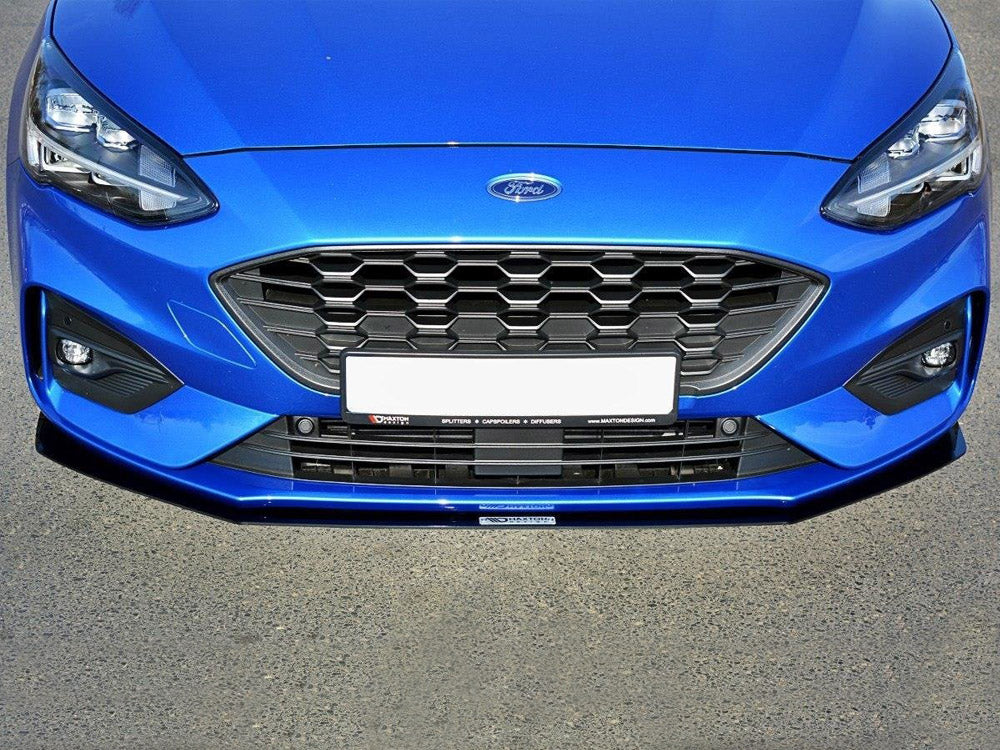 Maxton Design Racing Front Splitter Ford Focus St / St-line Mk4 - Wayside Performance 