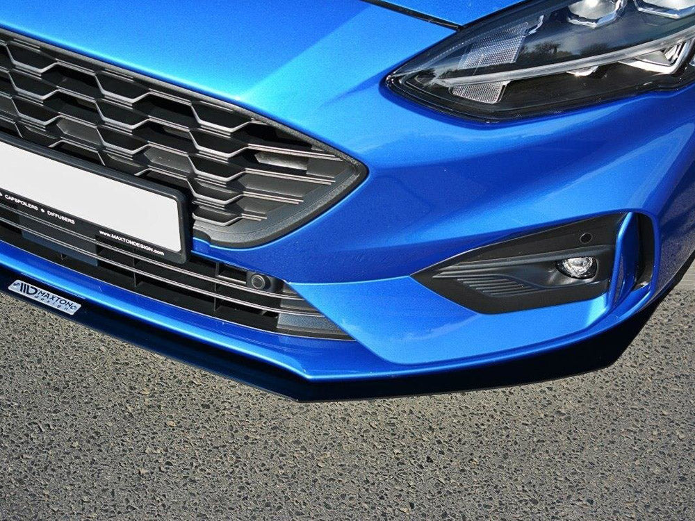 Maxton Design Racing Front Splitter Ford Focus St / St-line Mk4 - Wayside Performance 