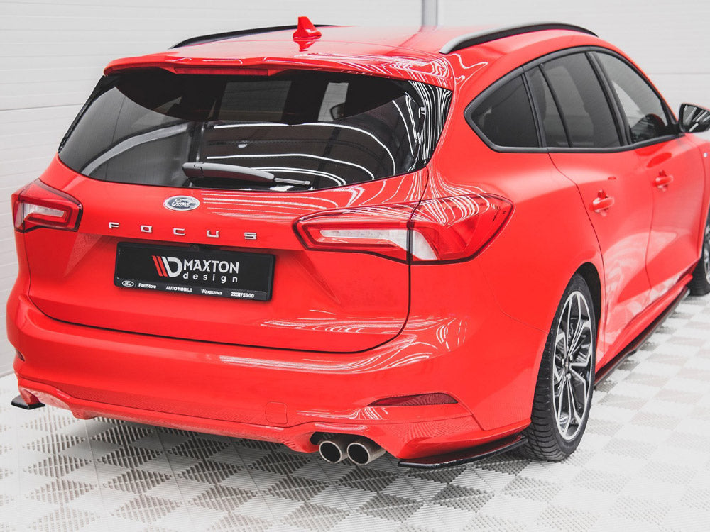 Rear Side Splitters V.1 Ford Focus ST-Line Estate Mk4 (2018-) - Wayside Performance 