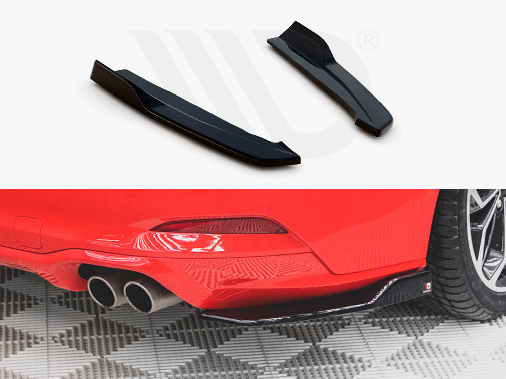 Rear Side Splitters V.2 Ford Focus ST-Line Estate Mk4 (2018-) - Wayside Performance 