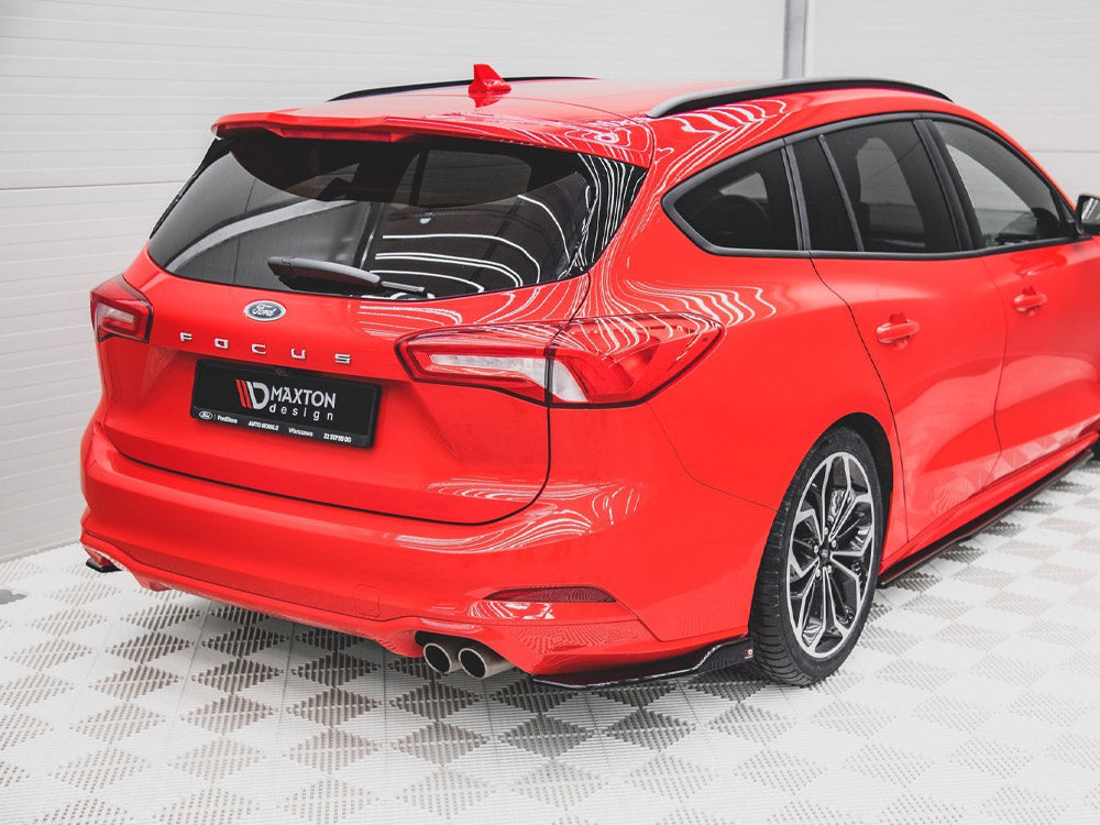 Rear Side Splitters V.2 Ford Focus ST-Line Estate Mk4 (2018-) - Wayside Performance 