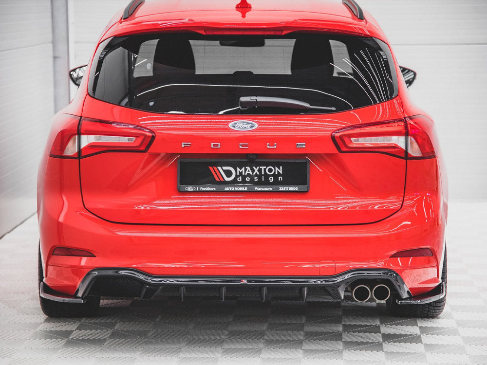 Rear Side Splitters V.4 Ford Focus ST-Line Estate Mk4 (2018-) - Wayside Performance 