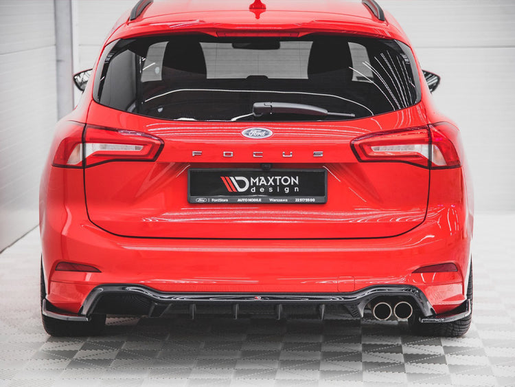 Rear Side Splitters V.4 Ford Focus ST-Line Estate Mk4 (2018-) - Wayside Performance 