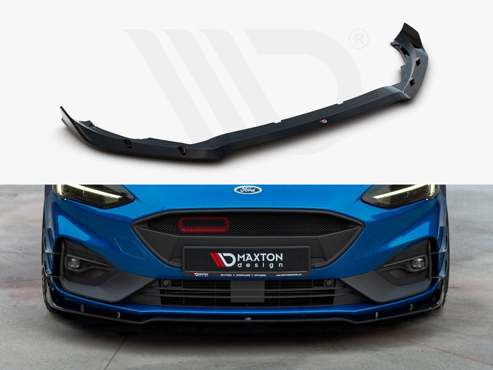 Maxton Design Front Splitter Ford Focus Mk4 St / St-line - Wayside Performance 