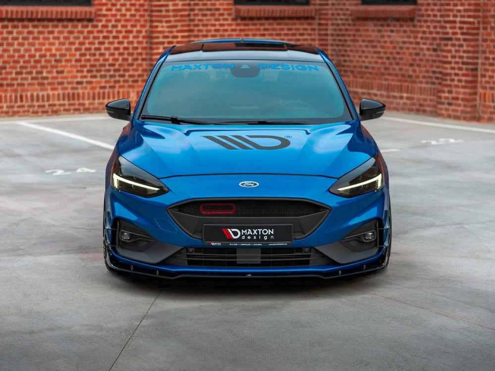 Maxton Design Front Splitter Ford Focus Mk4 St / St-line - Wayside Performance 