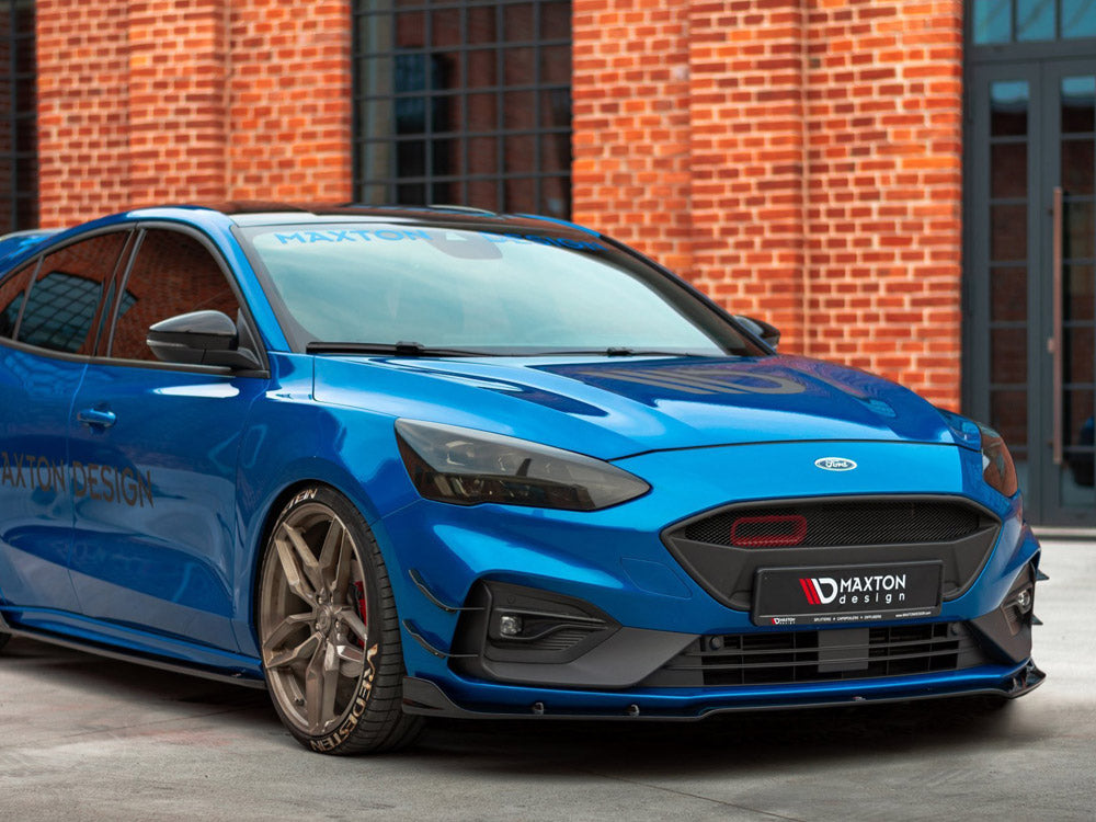 Maxton Design Front Splitter Ford Focus Mk4 St / St-line - Wayside Performance 