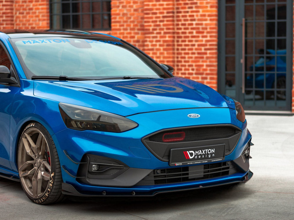Maxton Design Front Splitter Ford Focus Mk4 St / St-line - Wayside Performance 