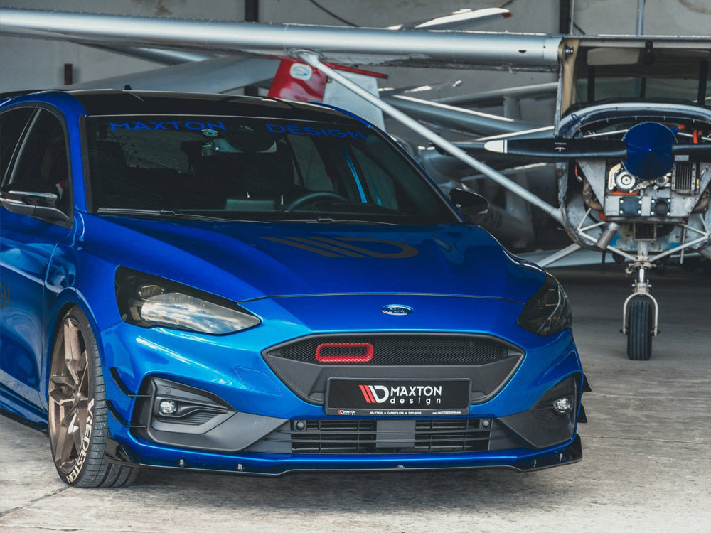 Maxton Design Front Splitter Ford Focus Mk4 St / St-line - Wayside Performance 