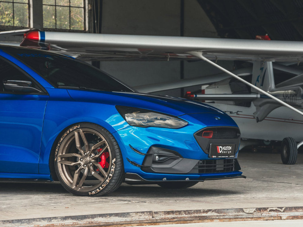 Maxton Design Front Splitter Ford Focus Mk4 St / St-line - Wayside Performance 
