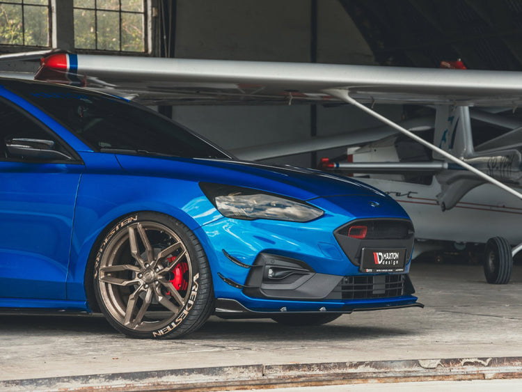 Maxton Design Front Splitter Ford Focus Mk4 St / St-line - Wayside Performance 