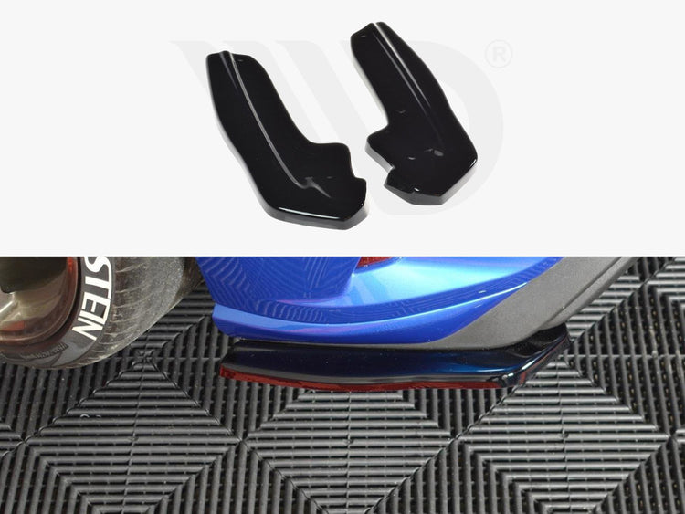 Rear Side Splitters V.1 Ford Focus ST-Line Mk4 - Wayside Performance 
