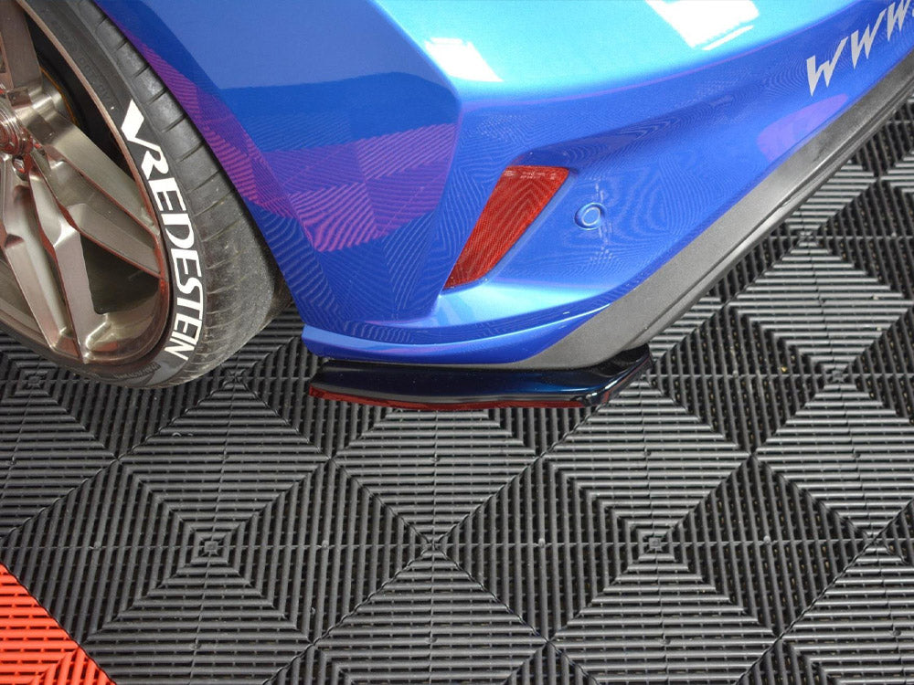 Rear Side Splitters V.1 Ford Focus ST-Line Mk4 - Wayside Performance 