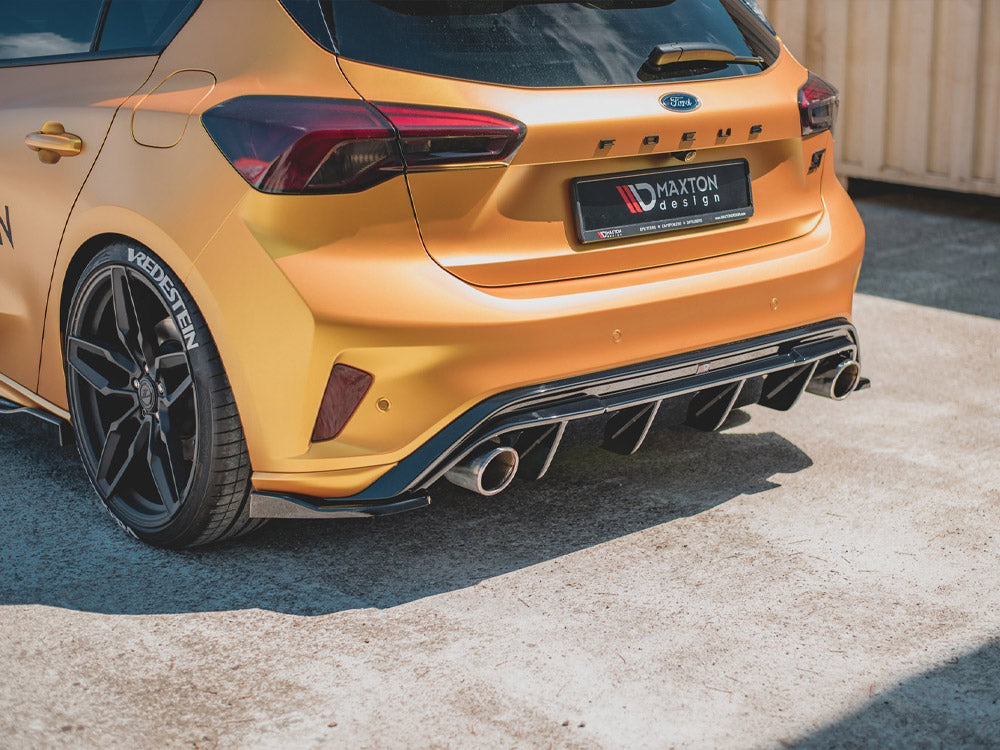 Rear Side Splitters V.3 Ford Focus Mk4 St (2019-) - Wayside Performance 