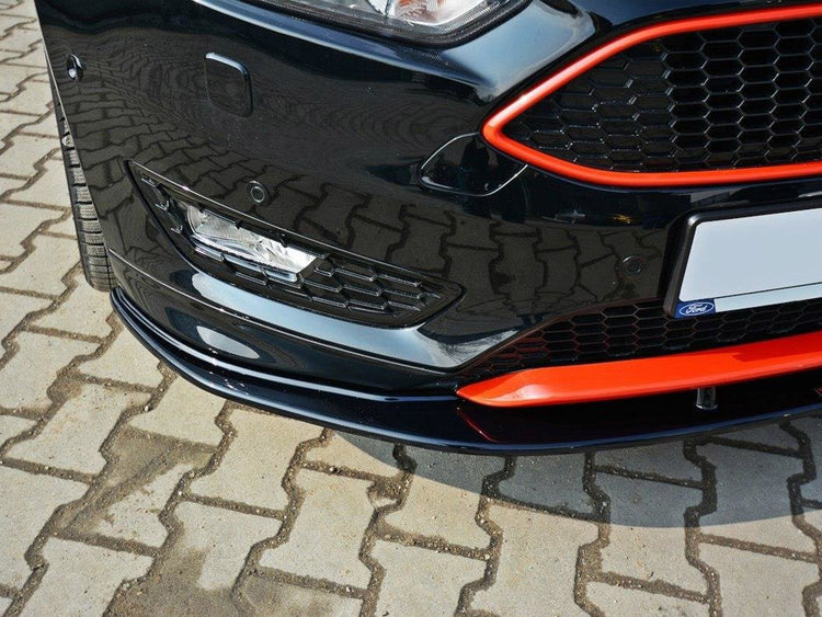 Front Splitter V.1 Ford Focus 3 St-line (Facelift) (2015-2018) - Wayside Performance 
