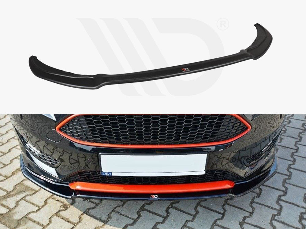 Front Splitter V.2 Ford Focus 3 ST-Line Facelift - Wayside Performance 
