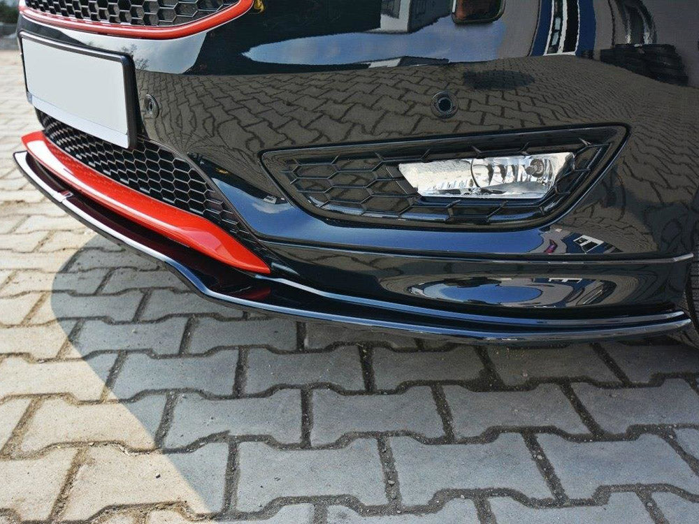 Front Splitter V.2 Ford Focus 3 ST-Line Facelift - Wayside Performance 